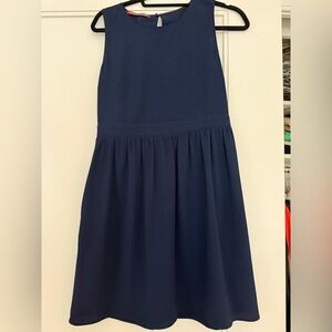 Comptoir Des Cotonniers Navy Blue Dress